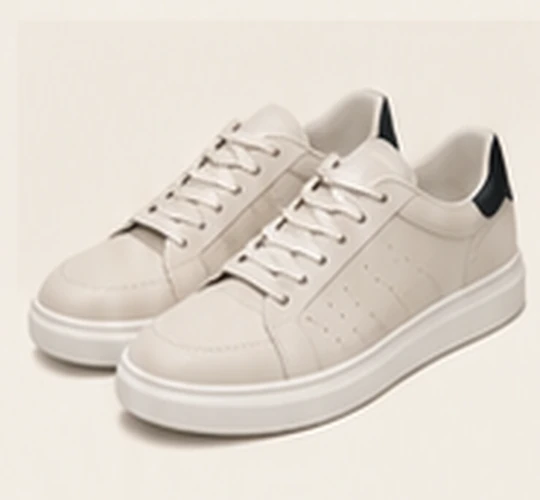 Beyaz günlük erkek sneaker ayakkabılar